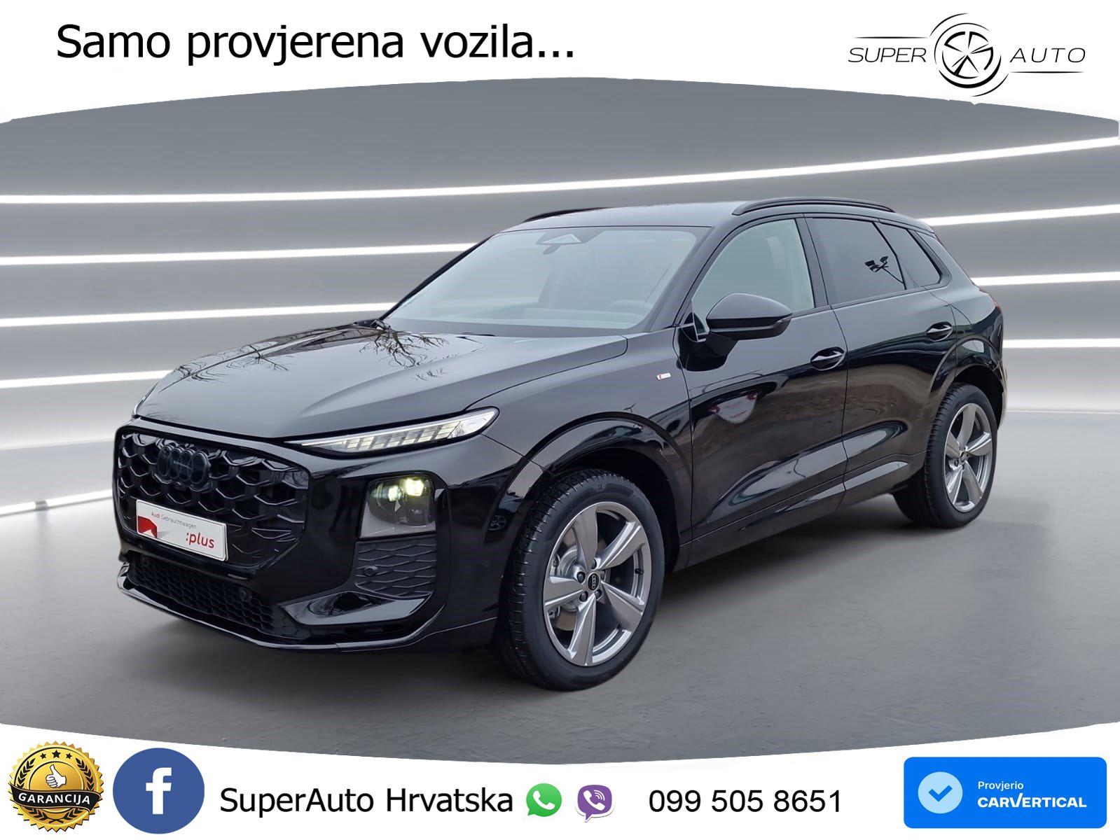 Audi Q3 2.0 TFSI (204 KS) quattro S tronic S line LED+GR SJED+ACC
