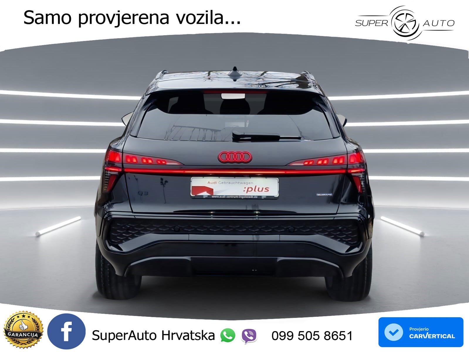 Audi Q3 2.0 TFSI (204 KS) quattro S tronic S line LED+GR SJED+ACC