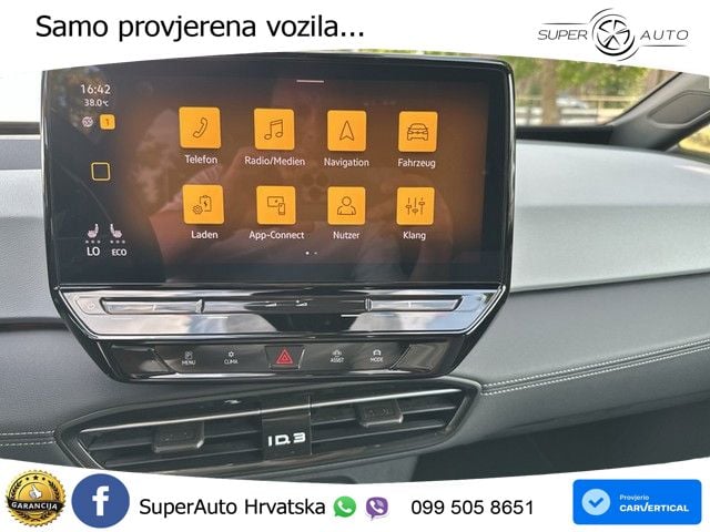 Volkswagen ID.3 Pro 62 kWh (204 KS)