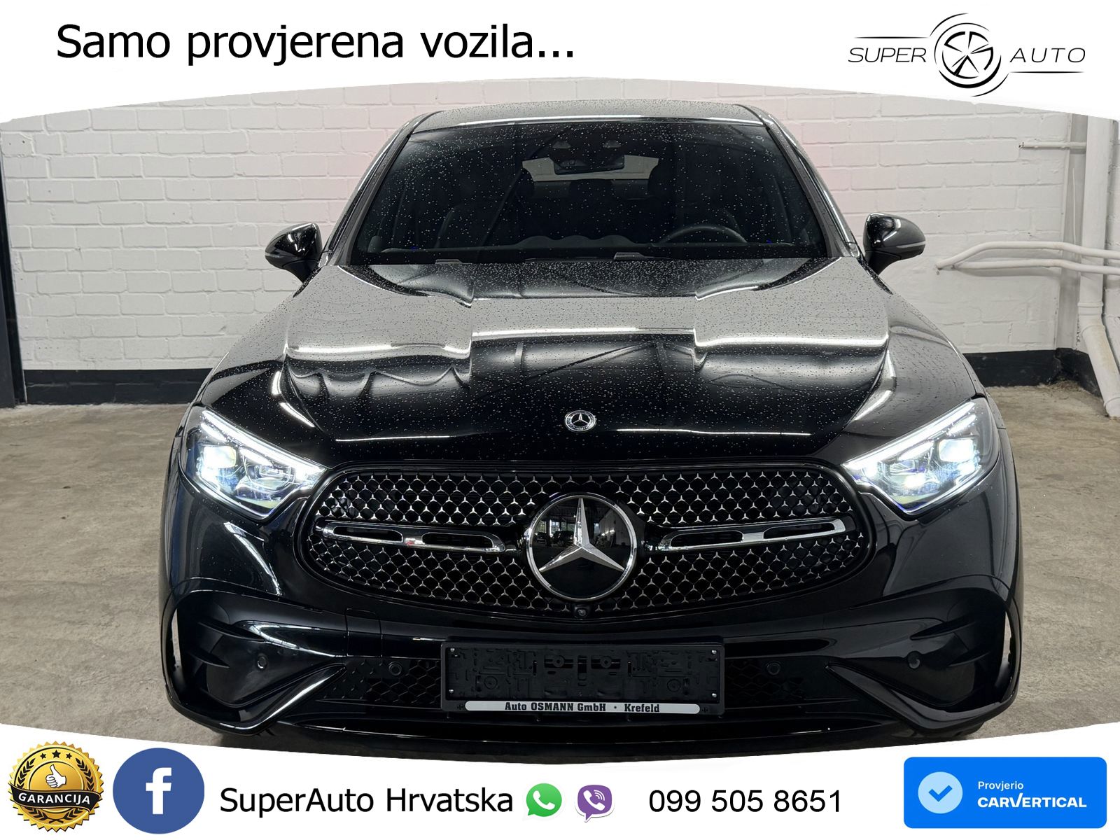 Mercedes GLC Coupe 200 (204 KS) 4MATIC 9G-TRONIC AMG LED+GR SJED+ACC