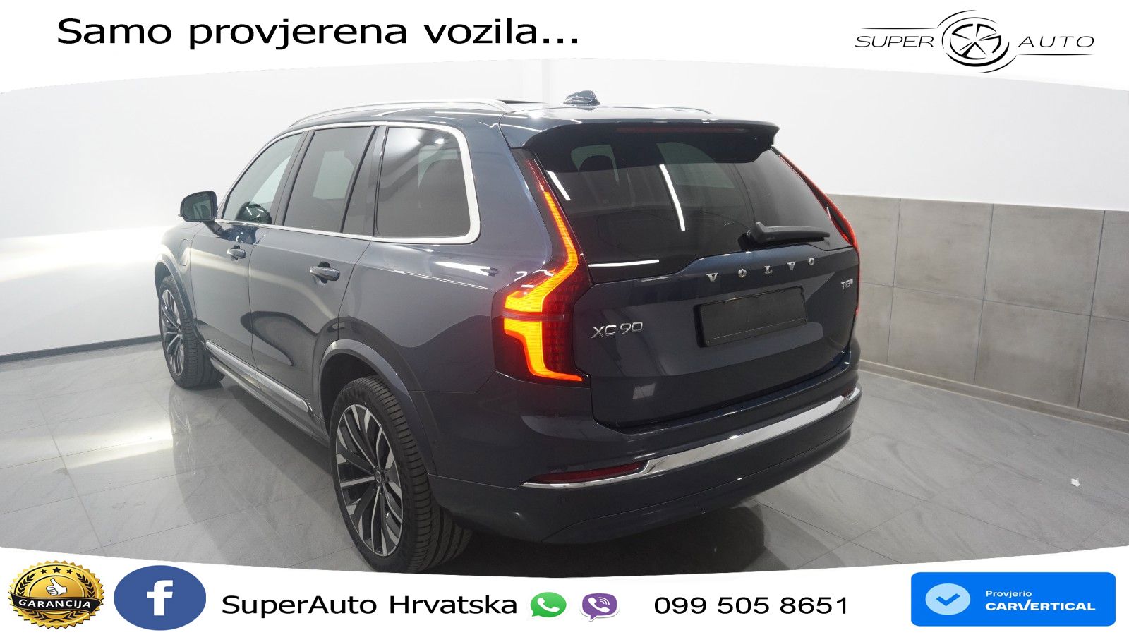 Volvo XC90 2.0 T8 AWD Automatic LED+GR SJED+ACC
