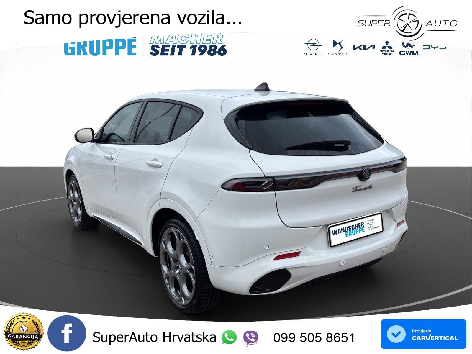 Alfa Romeo Tonale 1.5 VGT (160 KS) 48V-Hybrid TCT MATRIX+GR SJED+KAM