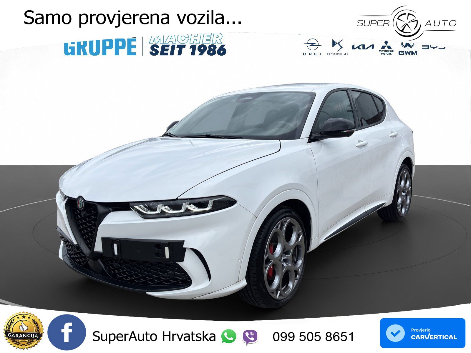 Alfa Romeo Tonale 1.5 VGT (160 KS) 48V-Hybrid TCT MATRIX+GR SJED+KAM