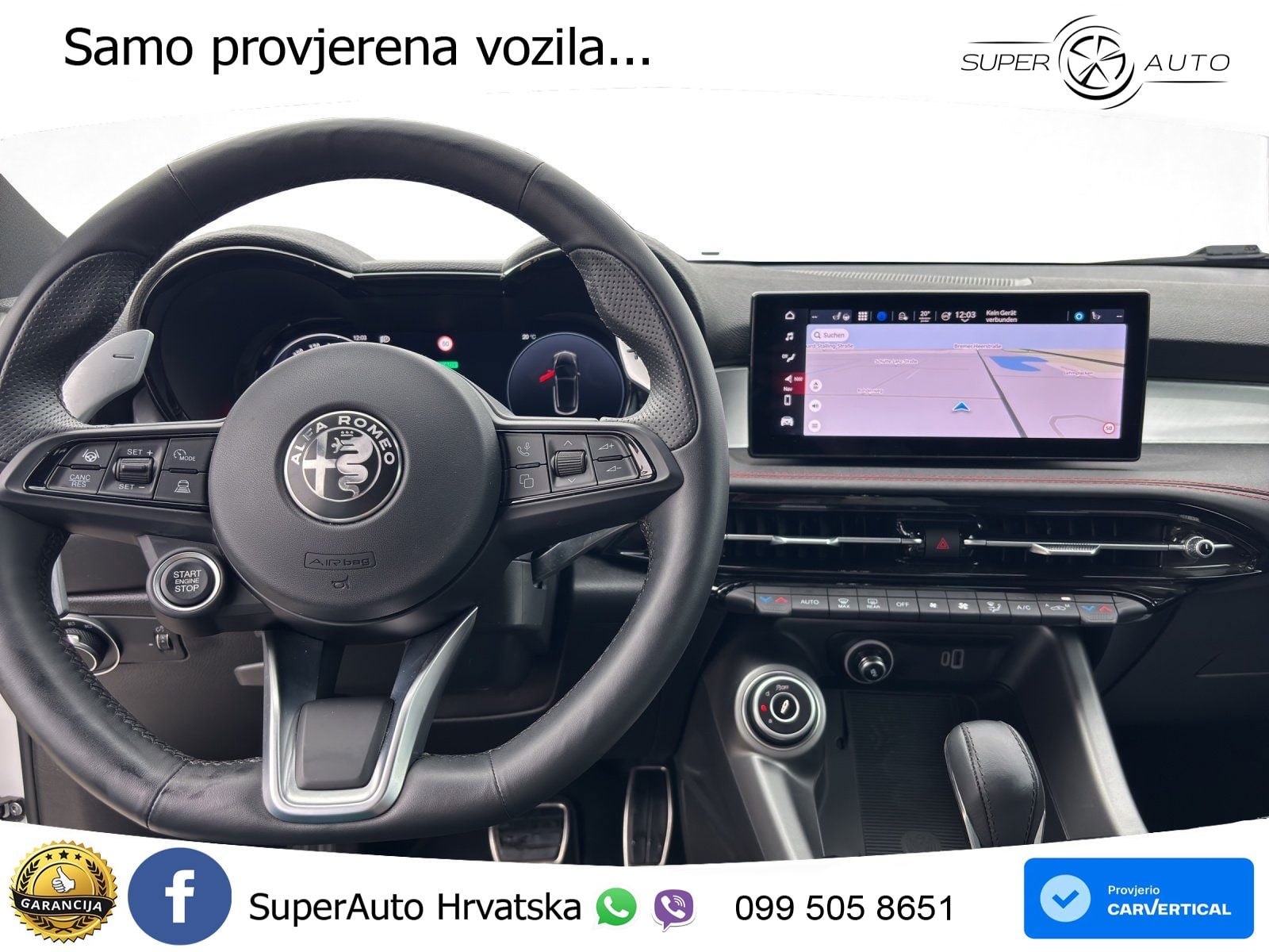 Alfa Romeo Tonale 1.5 VGT (160 KS) 48V-Hybrid TCT MATRIX+GR SJED+KAM