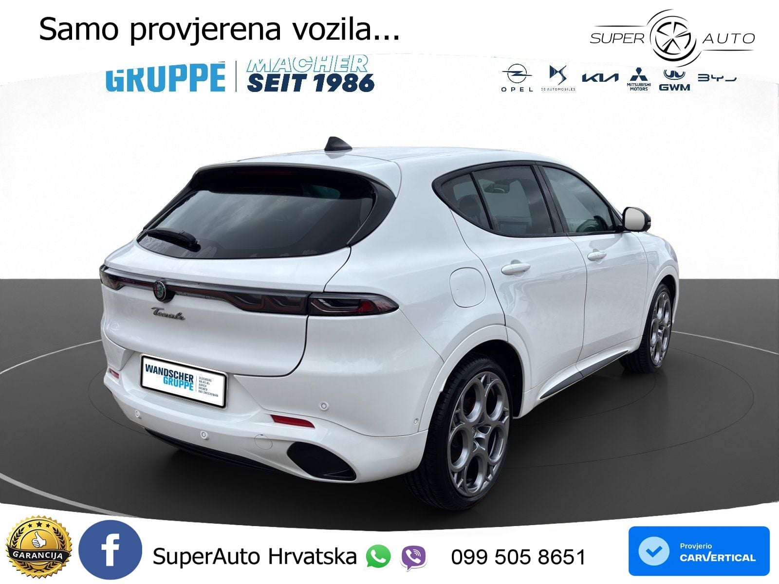 Alfa Romeo Tonale 1.5 VGT (160 KS) 48V-Hybrid TCT MATRIX+GR SJED+KAM