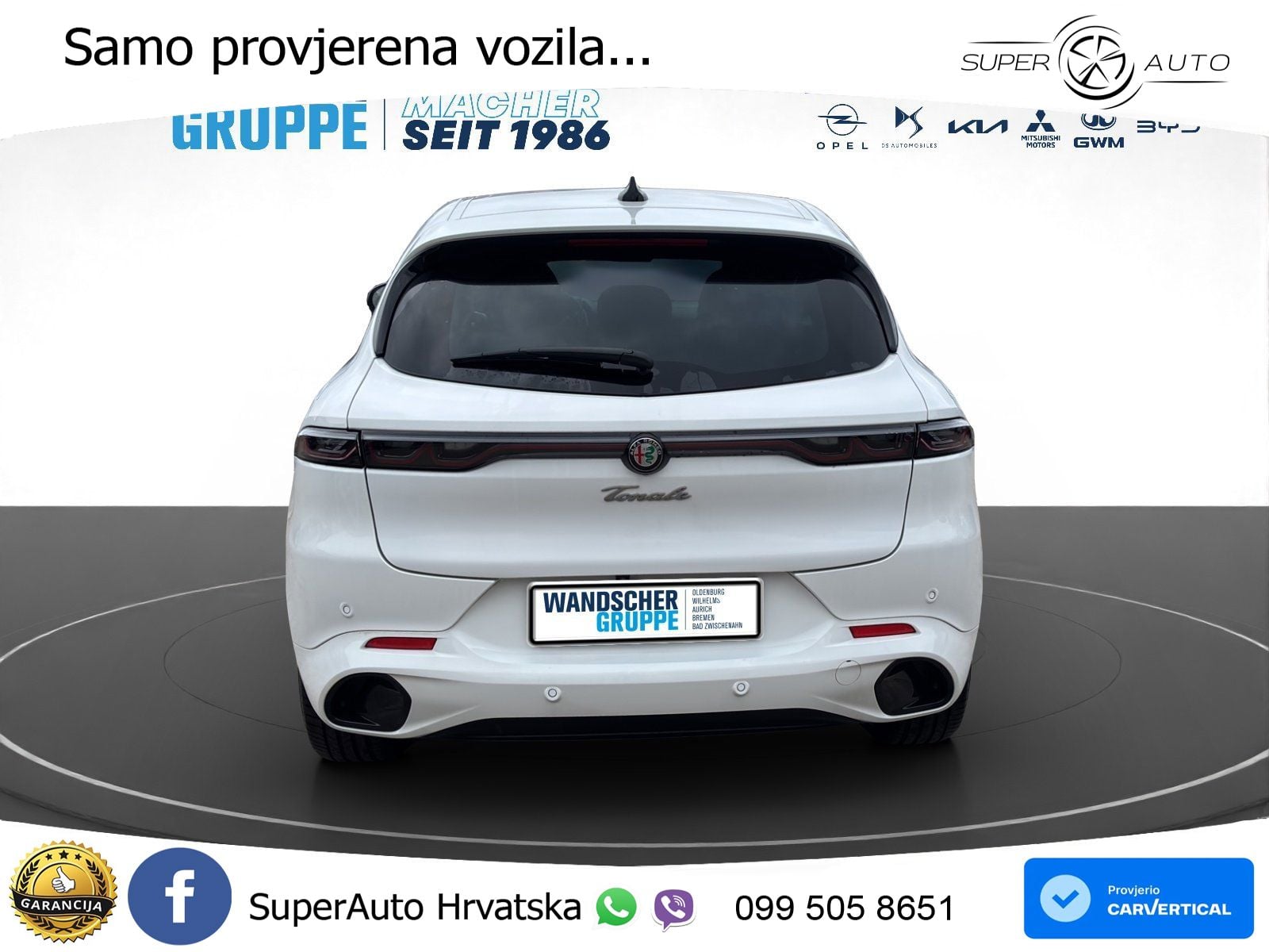 Alfa Romeo Tonale 1.5 VGT (160 KS) 48V-Hybrid TCT MATRIX+GR SJED+KAM