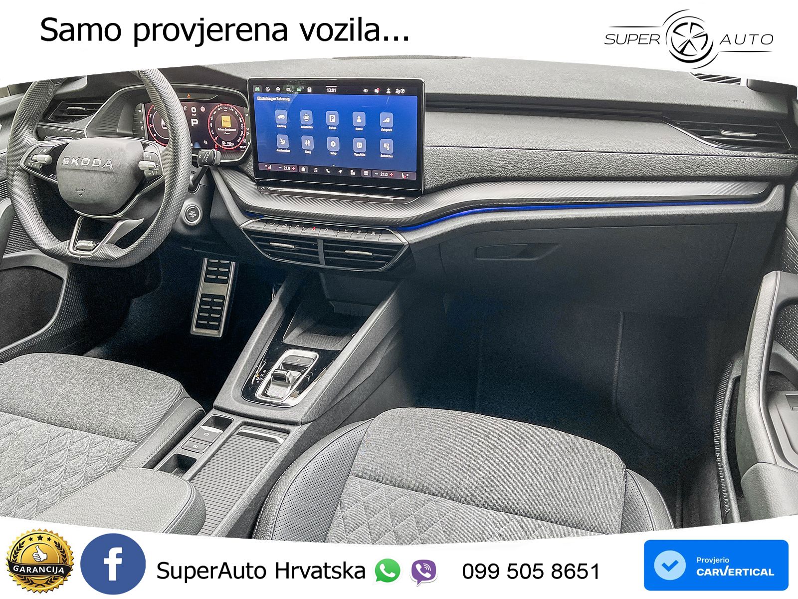 Škoda Octavia Combi 2.0 TDI (150 KS) DSG SportLine LED+GR SJED+ACC