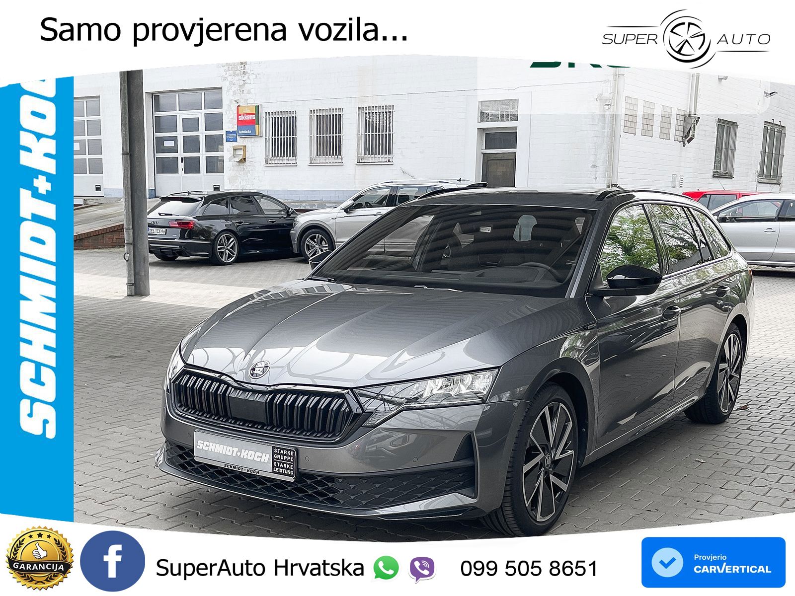 Škoda Octavia Combi 2.0 TDI (150 KS) DSG SportLine LED+GR SJED+ACC
