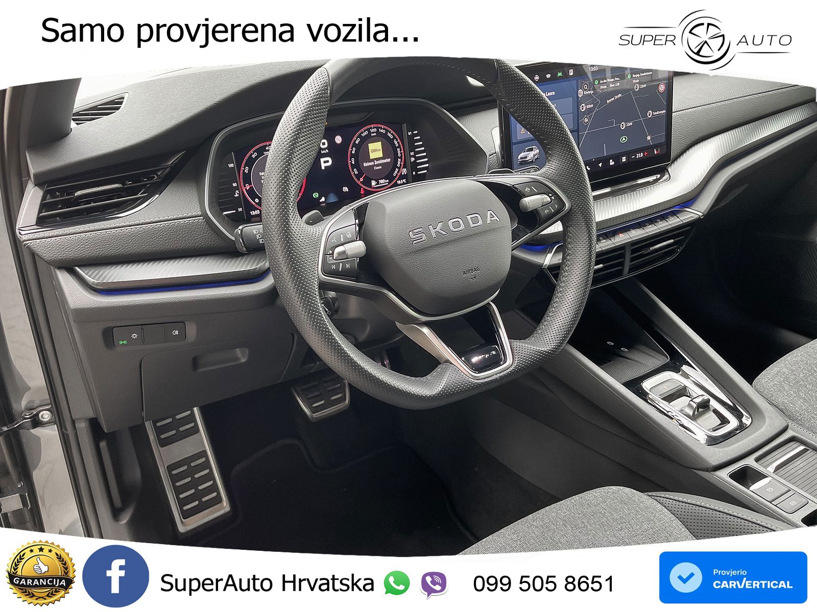 Škoda Octavia Combi 2.0 TDI (150 KS) DSG SportLine LED+GR SJED+ACC