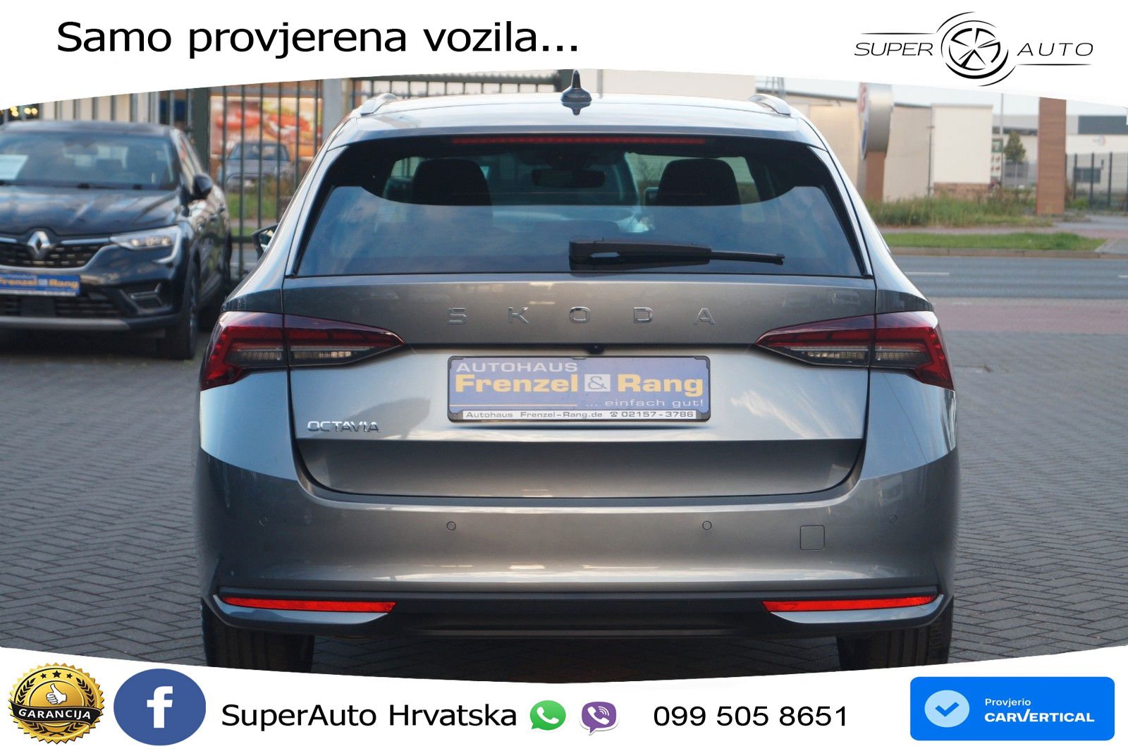 Škoda Octavia Combi 1.5 TSI (150 KS) DSG MATRIX+GR SJED+KAM