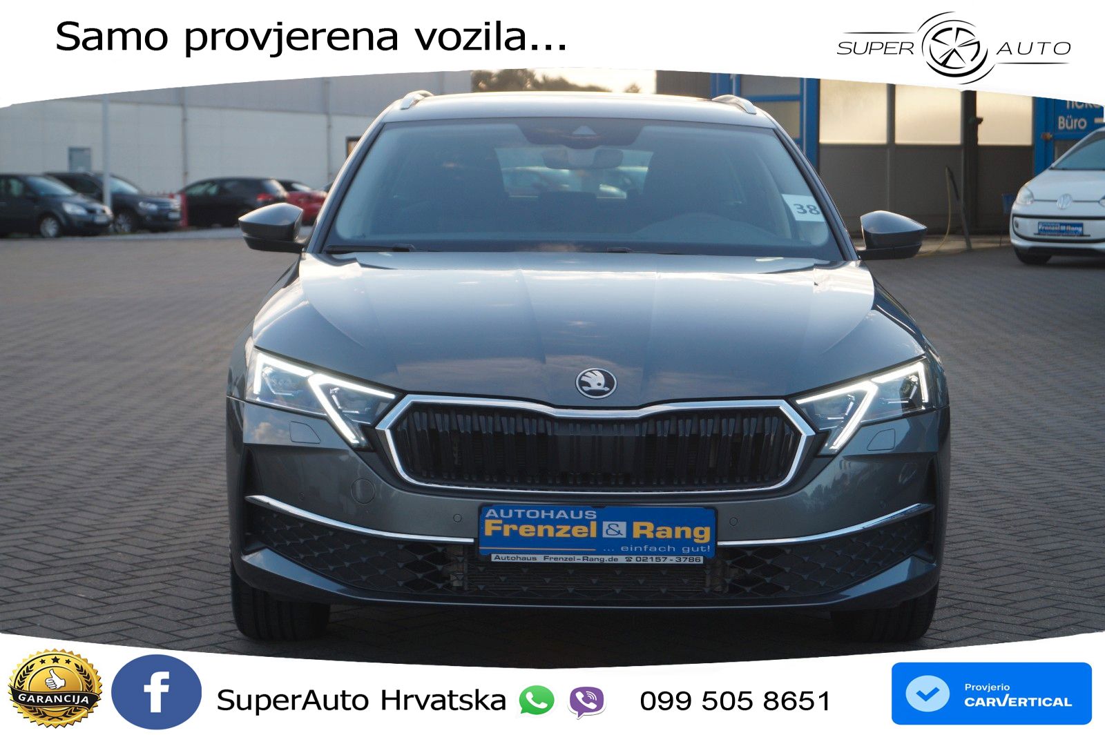 Škoda Octavia Combi 1.5 TSI (150 KS) DSG MATRIX+GR SJED+KAM