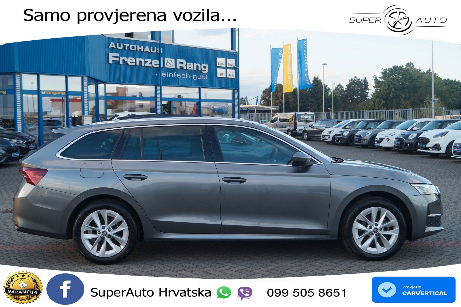 Škoda Octavia Combi 1.5 TSI (150 KS) DSG MATRIX+GR SJED+KAM