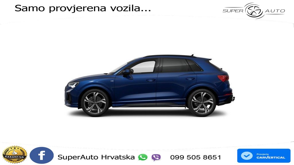 Audi Q3 40 TDI (193 KS) quattro S tronic S line LED+GR SJED+ACC