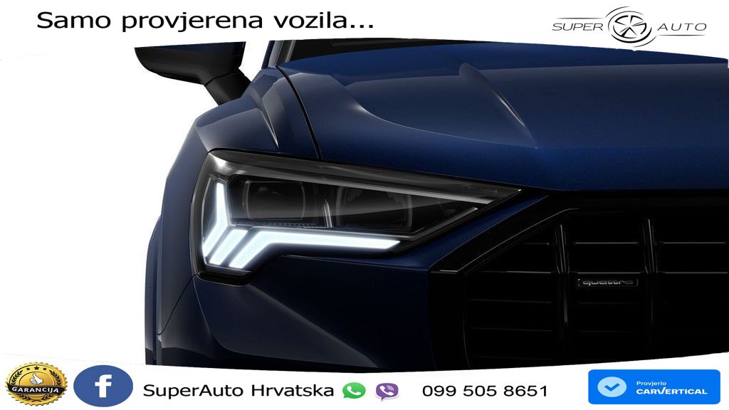 Audi Q3 40 TDI (193 KS) quattro S tronic S line LED+GR SJED+ACC