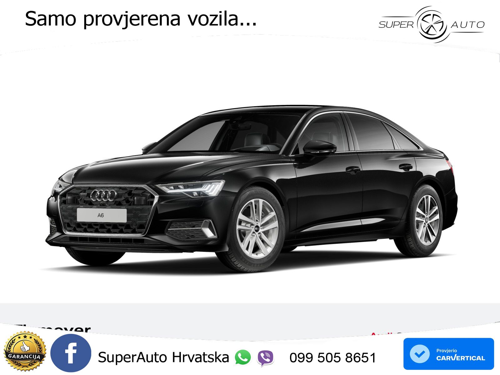 Audi A6 45 TDI V6 (245 KS) quattro ultra S tronic advanced ZRAČNI+ACC+GR SJED+KAM+PANO