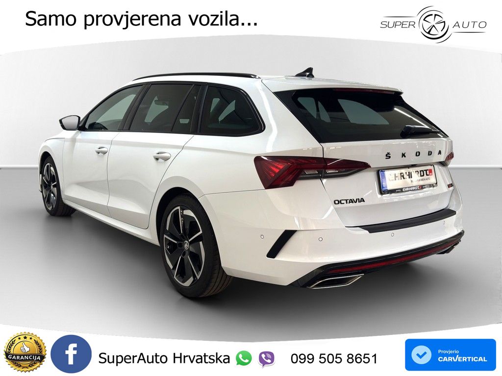 Škoda Octavia Combi RS 2.0 TDI (200 KS) DSG LED+GR SJED+ACC