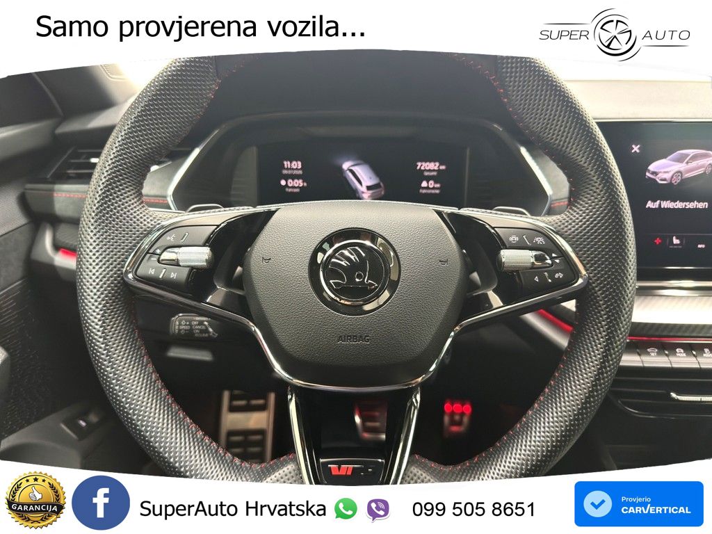 Škoda Octavia Combi RS 2.0 TDI (200 KS) DSG LED+GR SJED+ACC