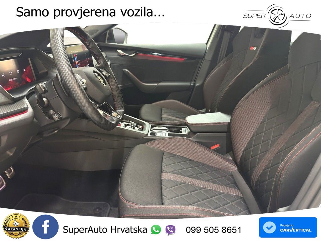 Škoda Octavia Combi RS 2.0 TDI (200 KS) DSG LED+GR SJED+ACC
