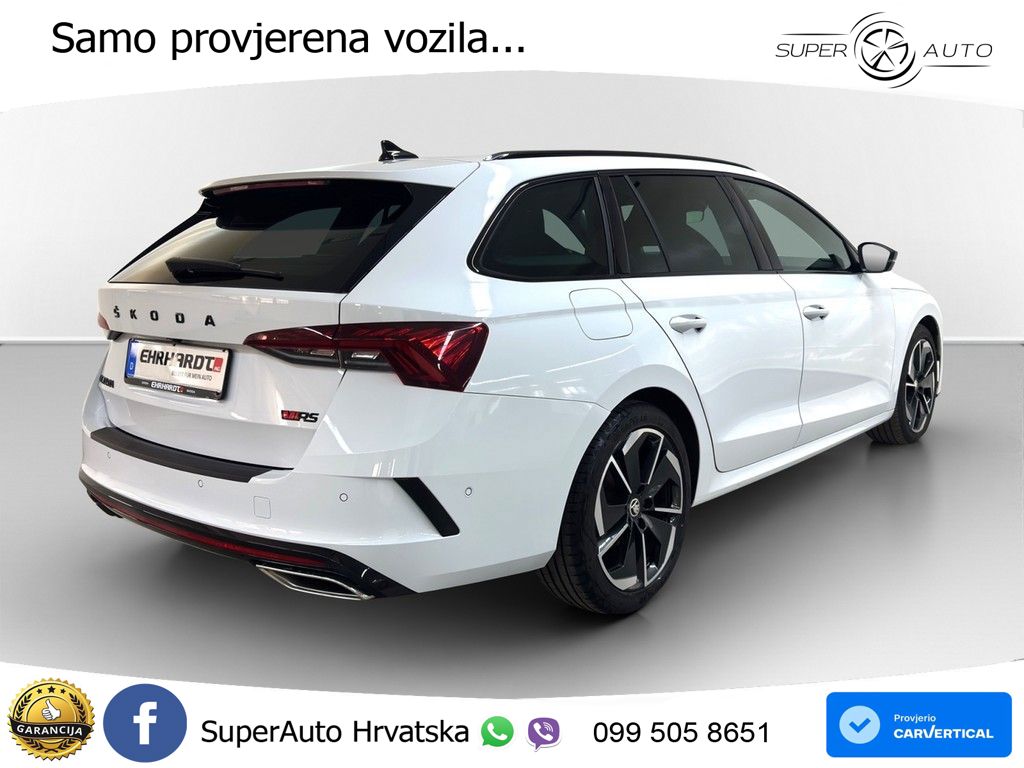 Škoda Octavia Combi RS 2.0 TDI (200 KS) DSG LED+GR SJED+ACC