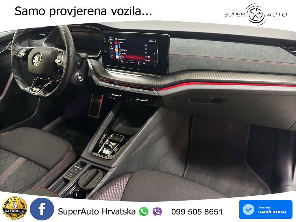 Škoda Octavia Combi RS 2.0 TDI (200 KS) DSG LED+GR SJED+ACC