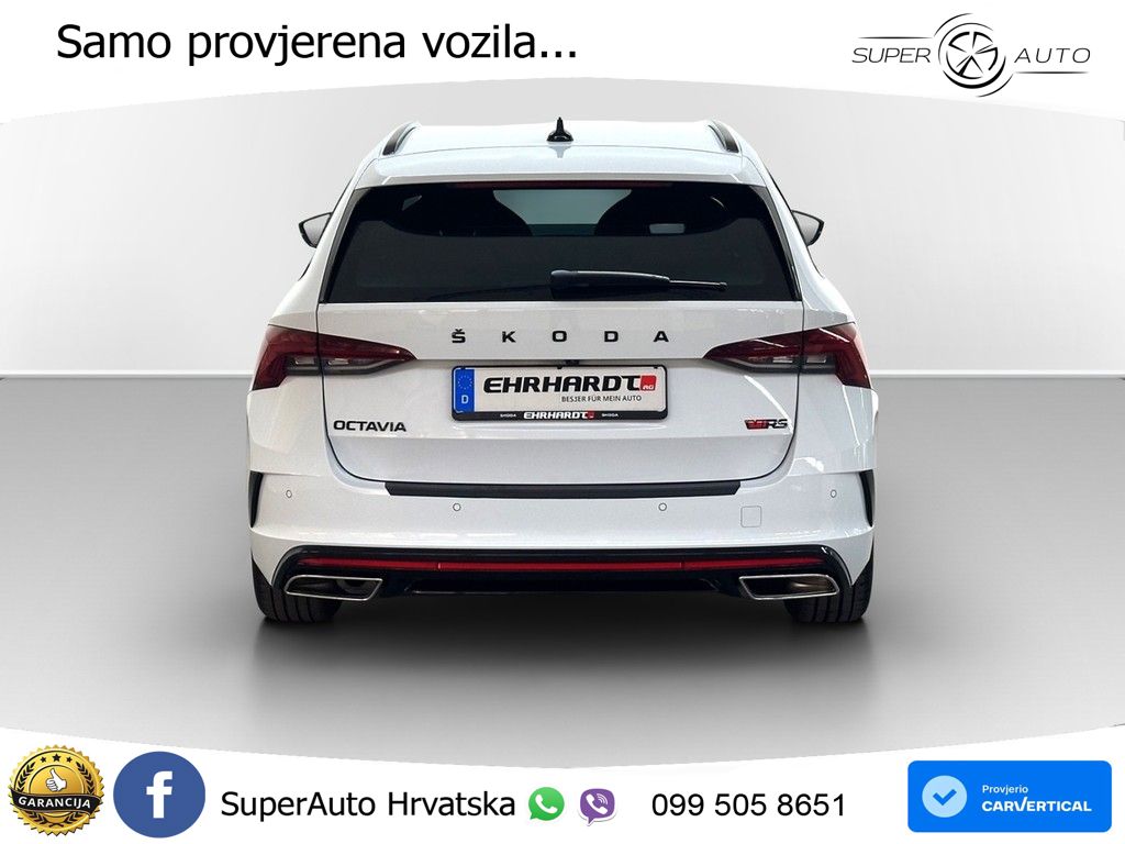 Škoda Octavia Combi RS 2.0 TDI (200 KS) DSG LED+GR SJED+ACC