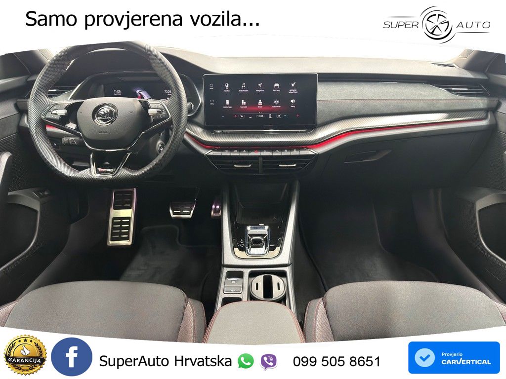 Škoda Octavia Combi RS 2.0 TDI (200 KS) DSG LED+GR SJED+ACC