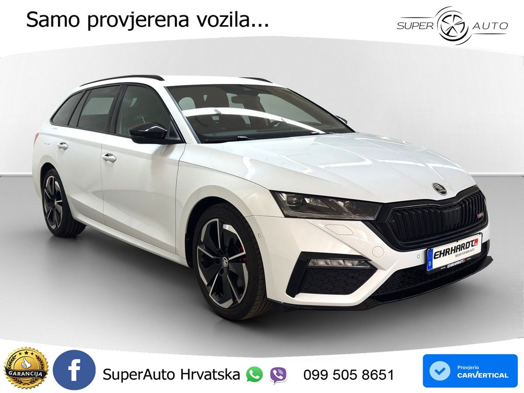 Škoda Octavia Combi RS 2.0 TDI (200 KS) DSG LED+GR SJED+ACC