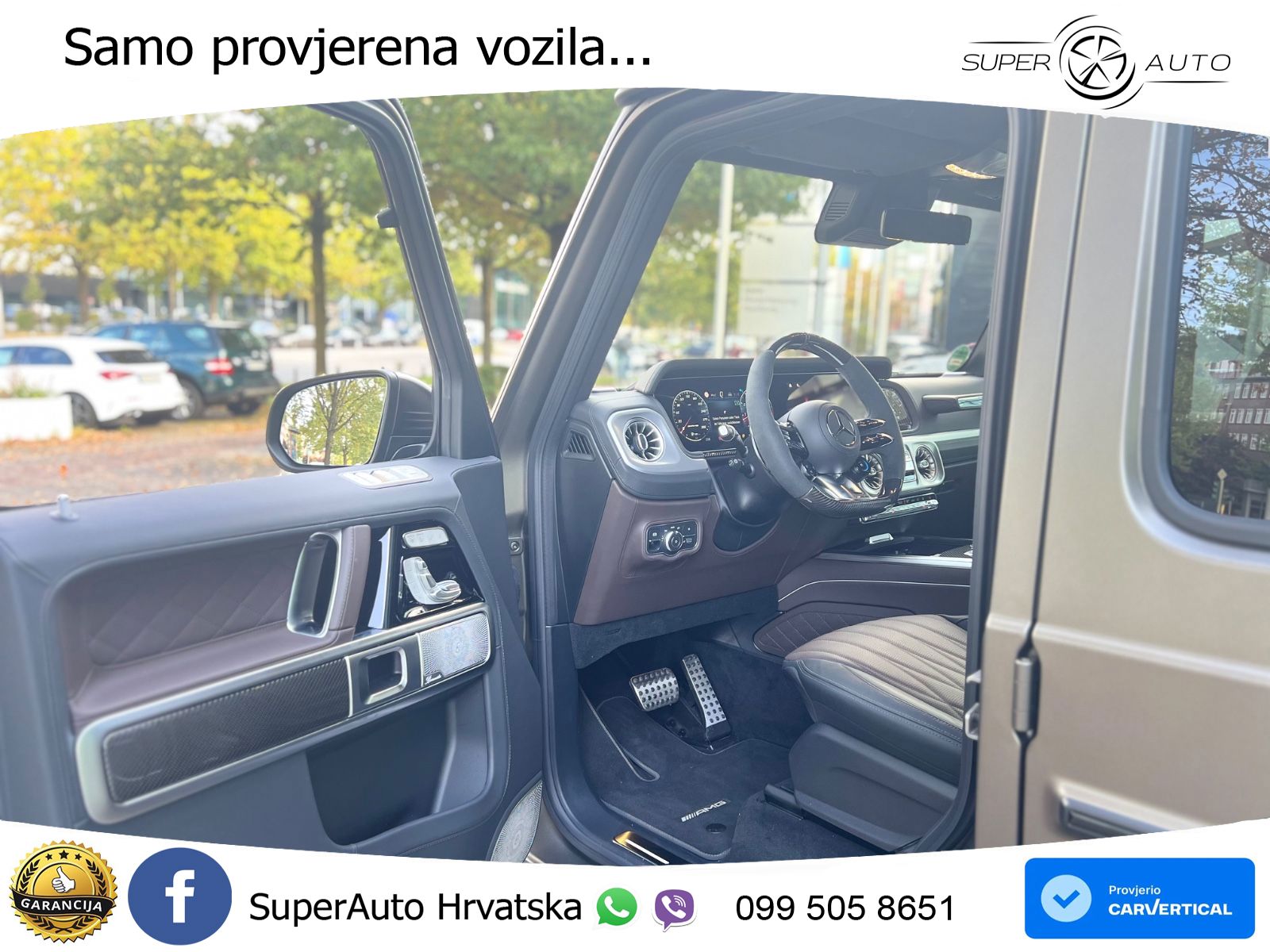 Mercedes AMG G 63 Long V8 (585 KS) 4MATIC 9G-TRONIC AMG SPEEDSHIFT TCT Superior LED+GR SJED+ACC
