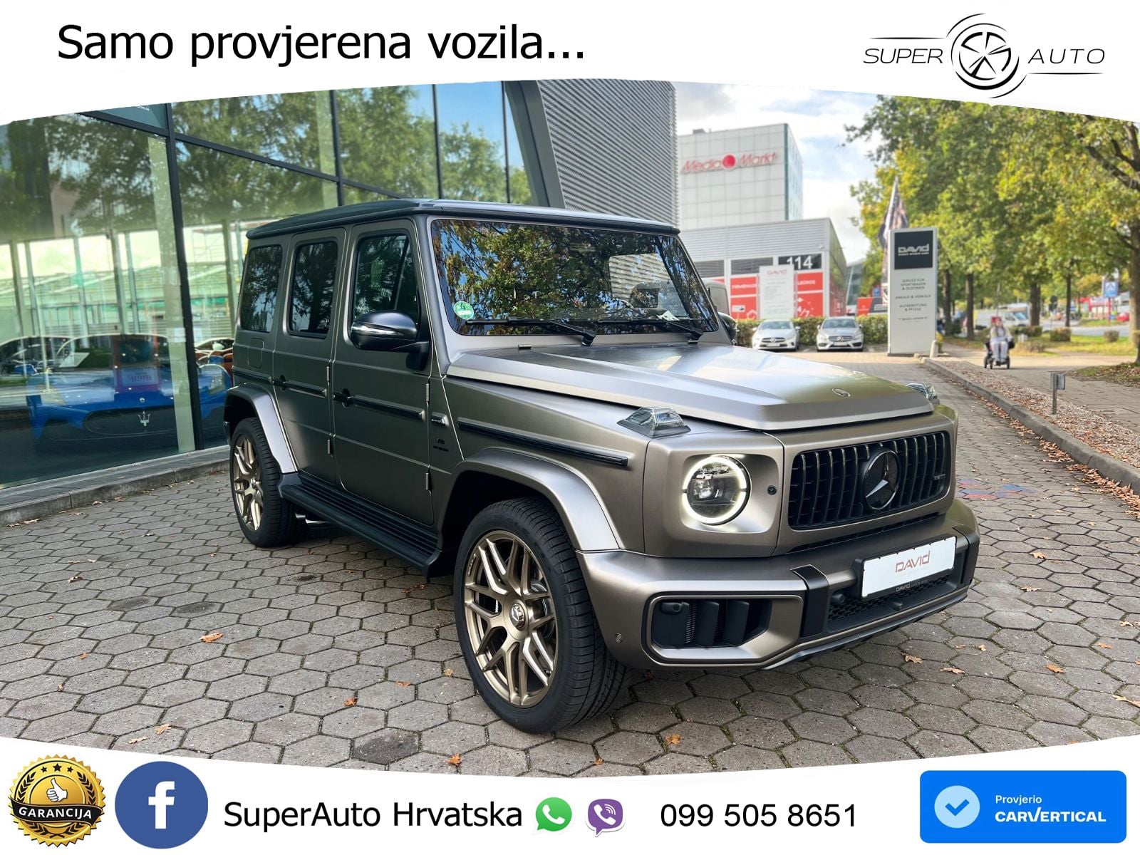 Mercedes AMG G 63 Long V8 (585 KS) 4MATIC 9G-TRONIC AMG SPEEDSHIFT TCT Superior LED+GR SJED+ACC