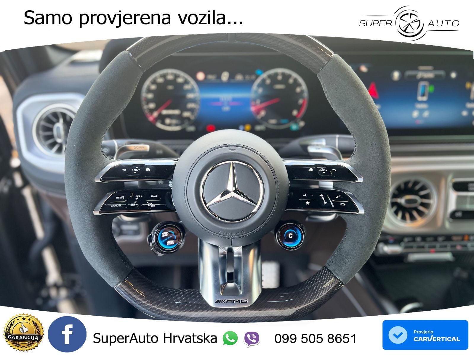 Mercedes AMG G 63 Long V8 (585 KS) 4MATIC 9G-TRONIC AMG SPEEDSHIFT TCT Superior LED+GR SJED+ACC