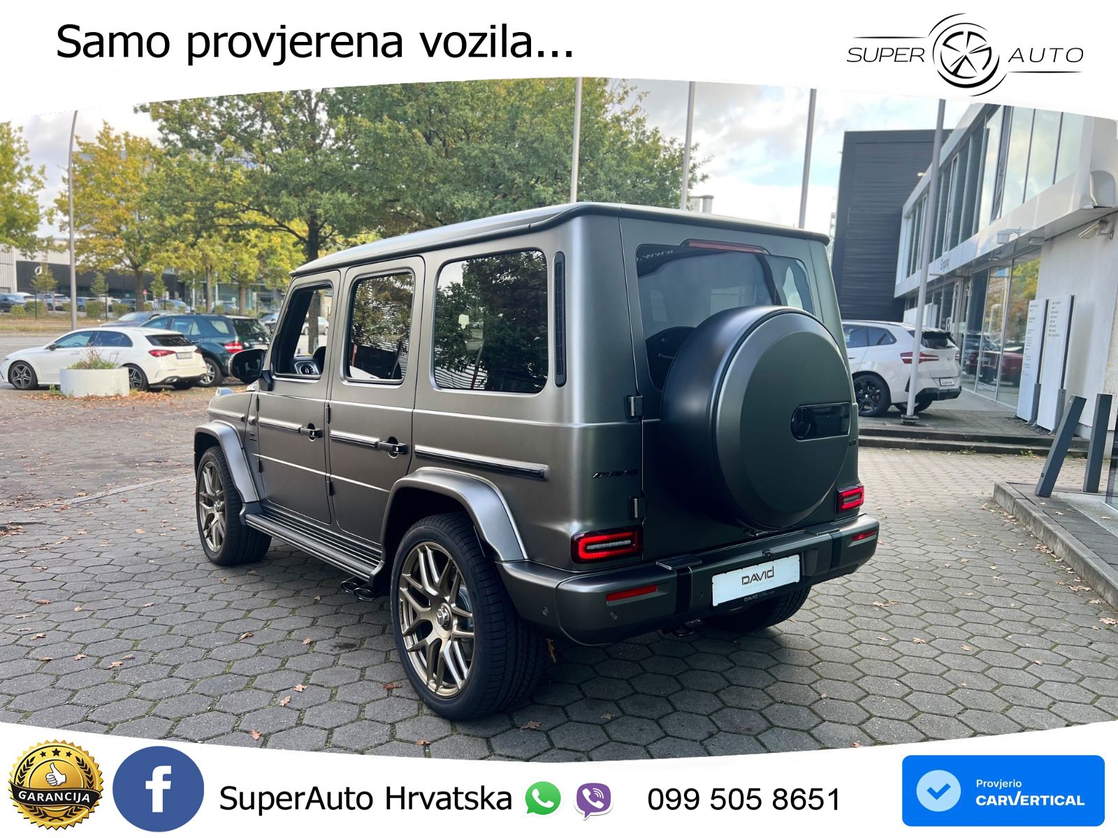 Mercedes AMG G 63 Long V8 (585 KS) 4MATIC 9G-TRONIC AMG SPEEDSHIFT TCT Superior LED+GR SJED+ACC