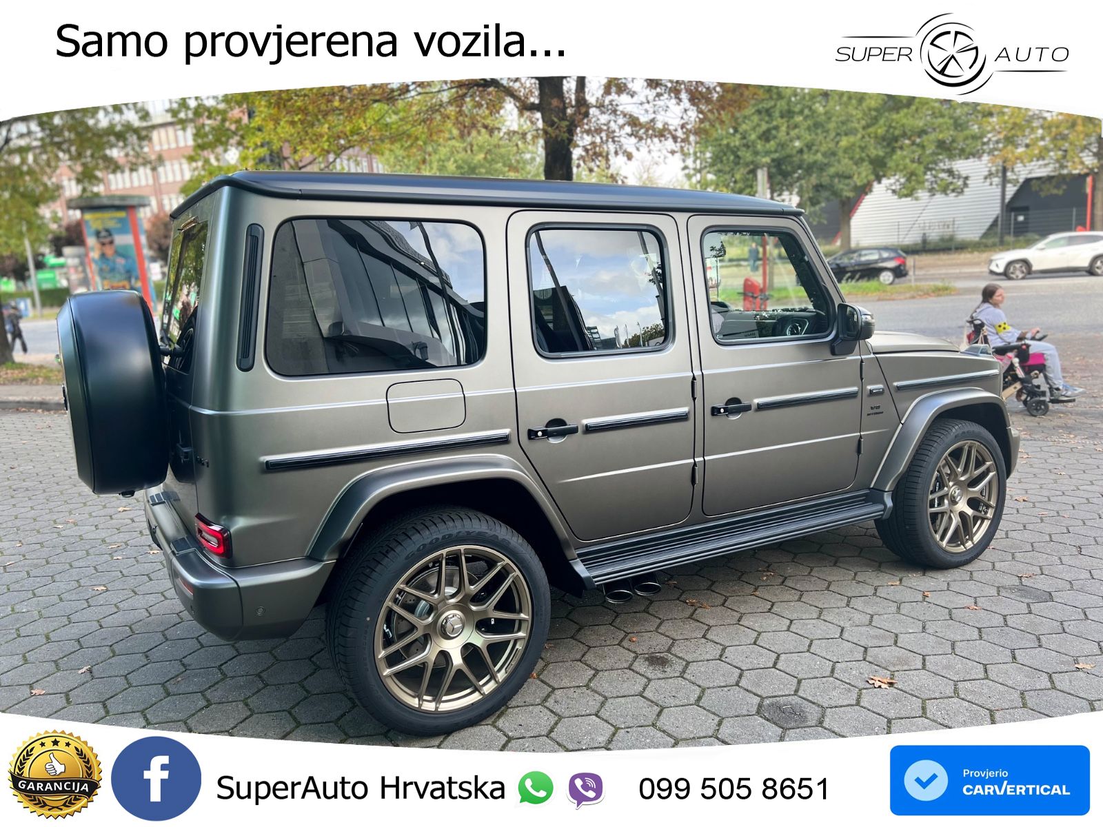 Mercedes AMG G 63 Long V8 (585 KS) 4MATIC 9G-TRONIC AMG SPEEDSHIFT TCT Superior LED+GR SJED+ACC