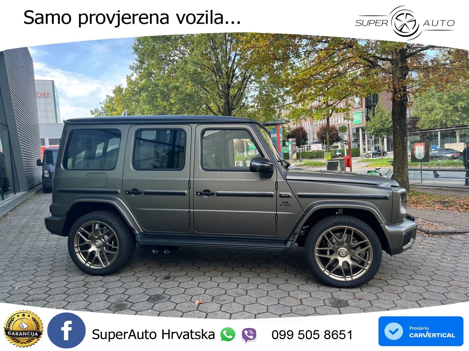 Mercedes AMG G 63 Long V8 (585 KS) 4MATIC 9G-TRONIC AMG SPEEDSHIFT TCT Superior LED+GR SJED+ACC