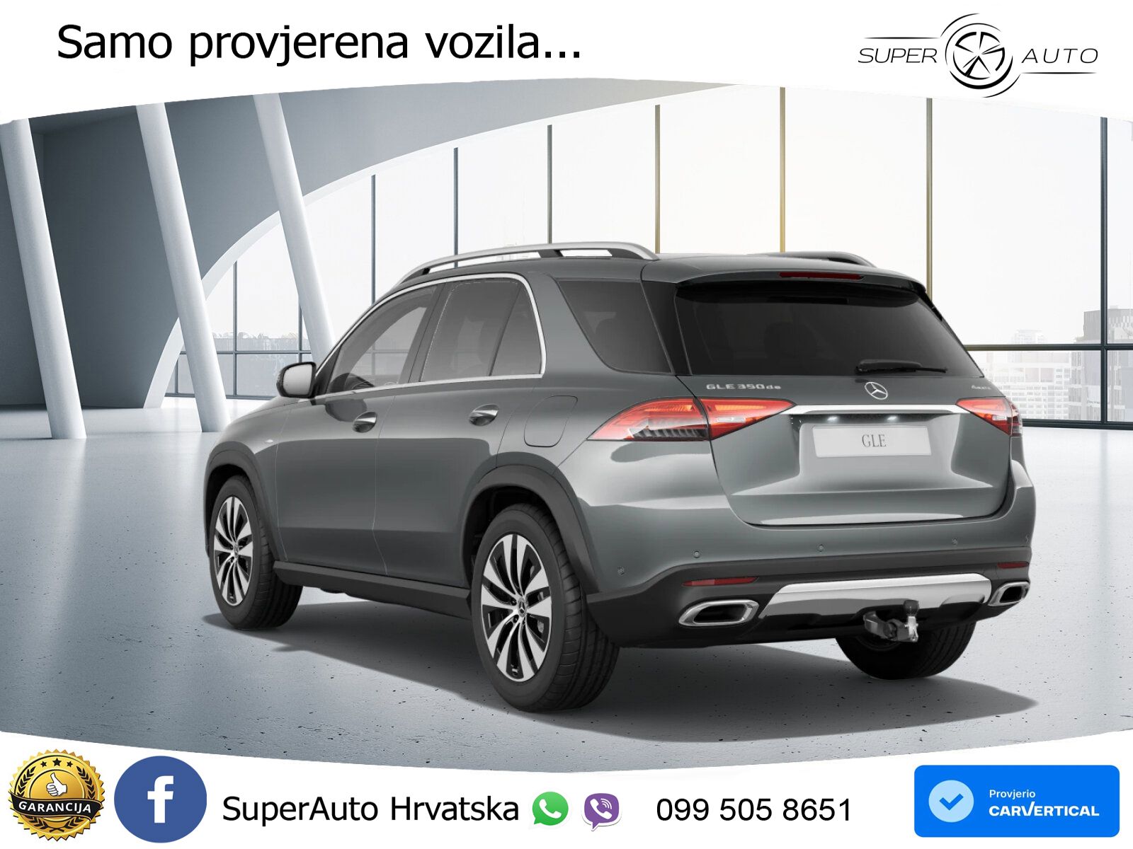 Mercedes GLE 350de (333 KS) 4MATIC 9G-TRONIC ACC+GR SJED+360+PANO