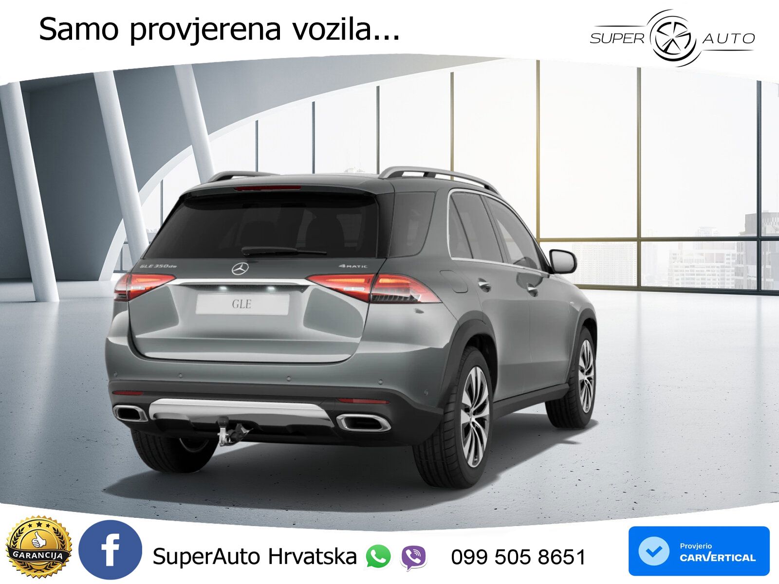 Mercedes GLE 350de (333 KS) 4MATIC 9G-TRONIC ACC+GR SJED+360+PANO