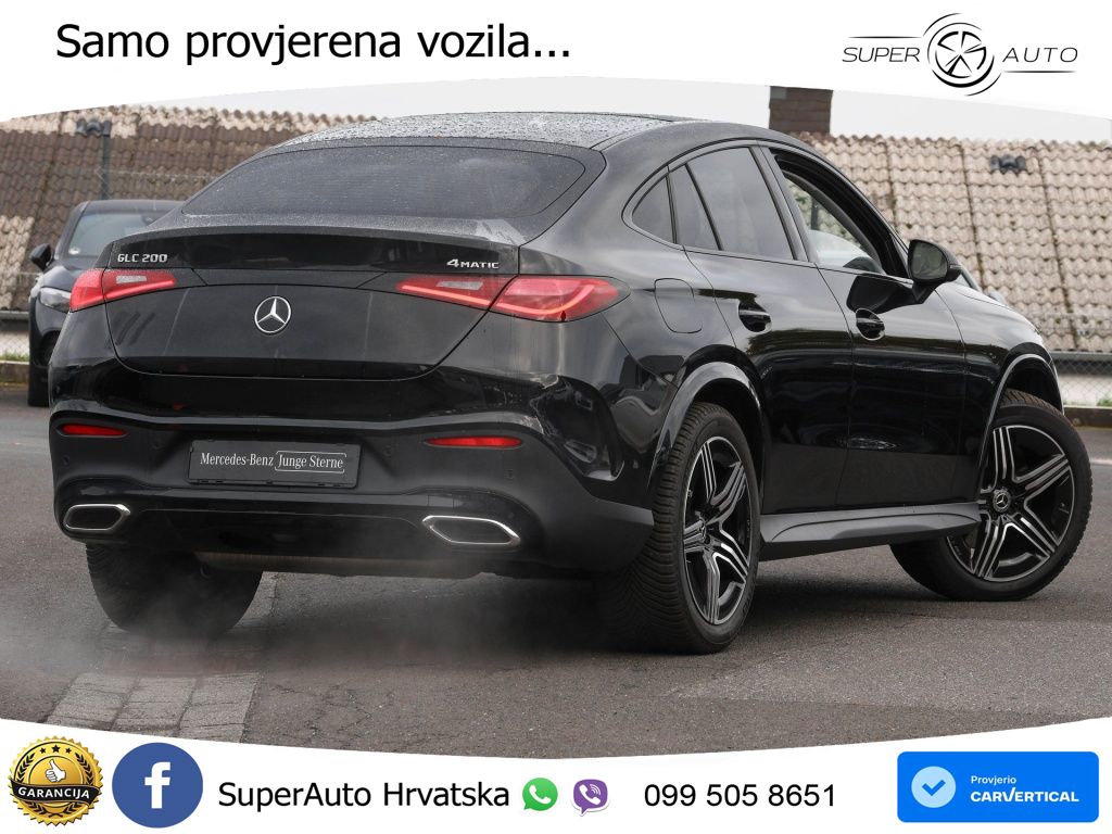 Mercedes GLC Coupe 200 (204 KS) 4MATIC 9G-TRONIC AMG ACC+GR SJED+360+PANO