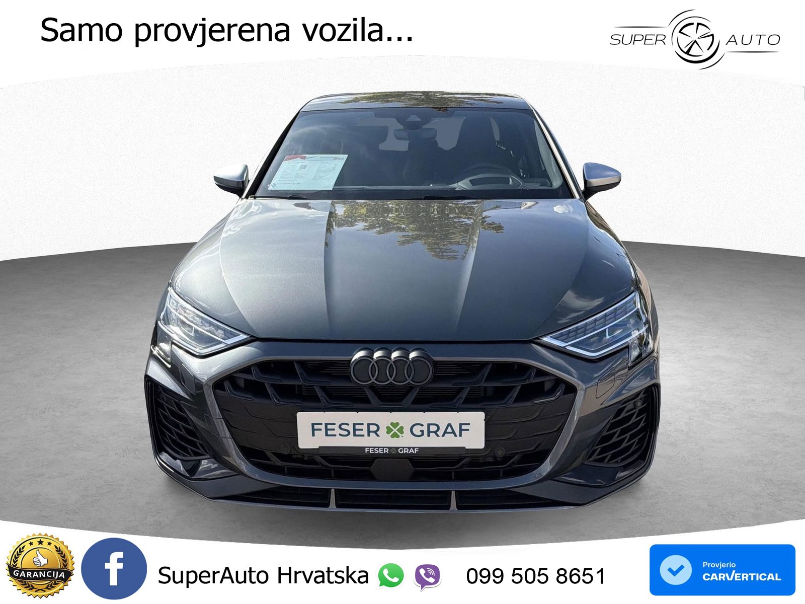 Audi S3 Limuzina 2.0 TFSI (333 KS) quattro S tronic LED+GR SJED+ACC