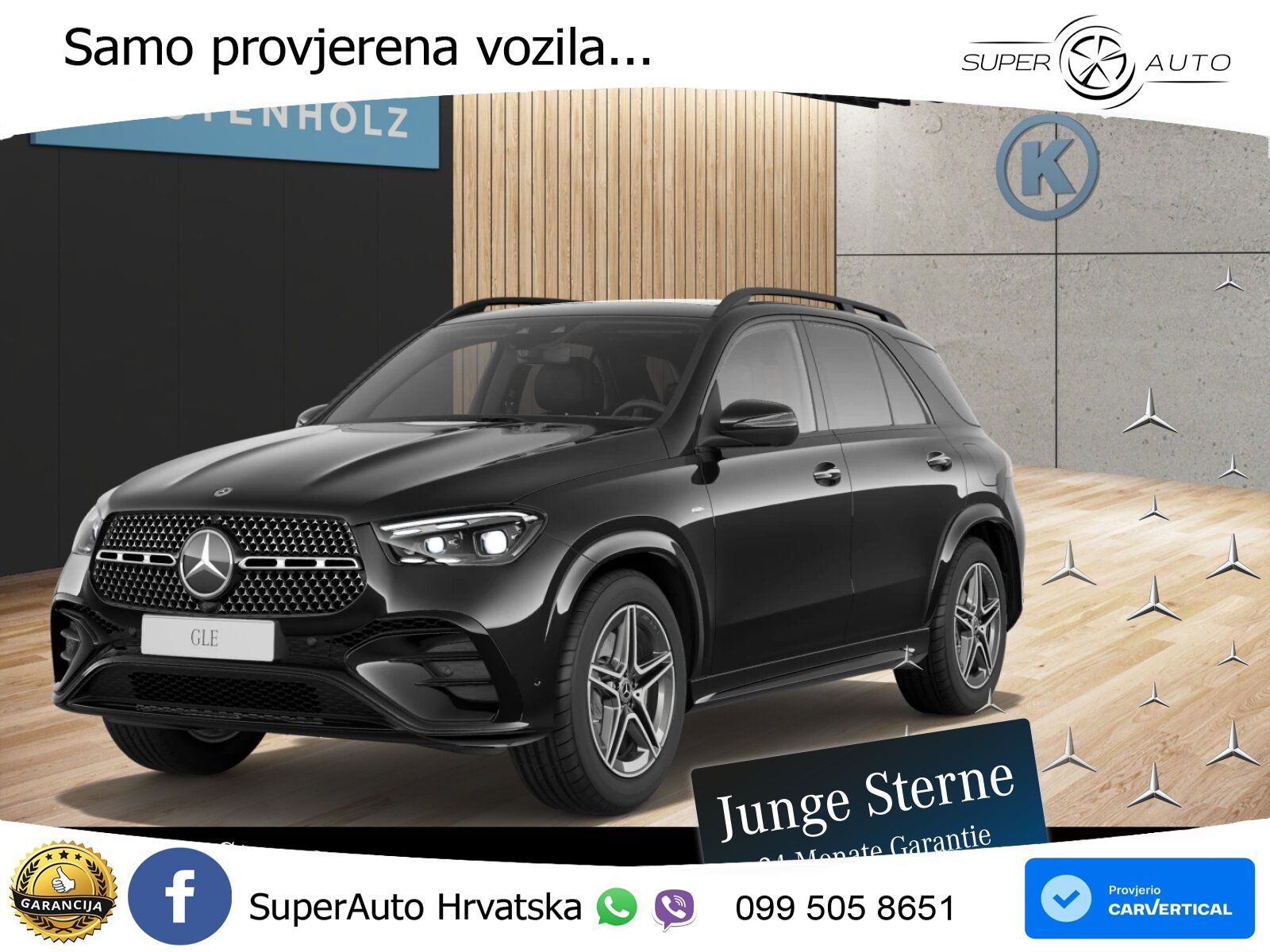 Mercedes GLE 350de (333 KS) 4MATIC 9G-TRONIC AMG ACC+HEAD+GR SJED+360+PANO