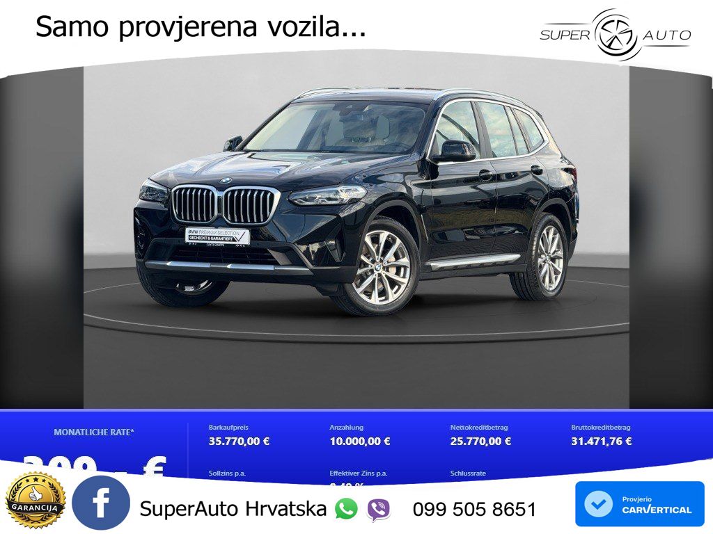 BMW X3 30i xDrive Steptronic