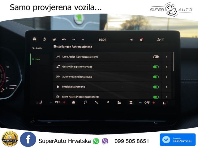 Škoda Octavia Combi 1.5 TSI (150 KS) DSG SportLine LED+GR SJED+ACC