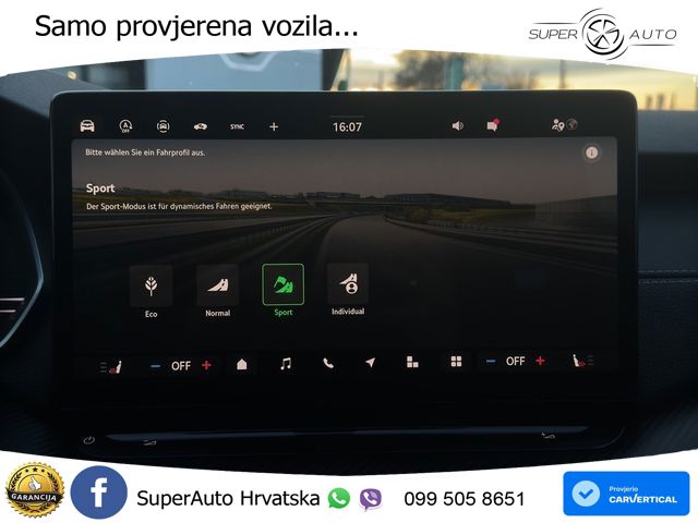 Škoda Octavia Combi 1.5 TSI (150 KS) DSG SportLine LED+GR SJED+ACC