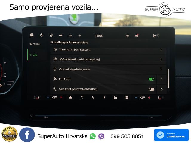 Škoda Octavia Combi 1.5 TSI (150 KS) DSG SportLine LED+GR SJED+ACC