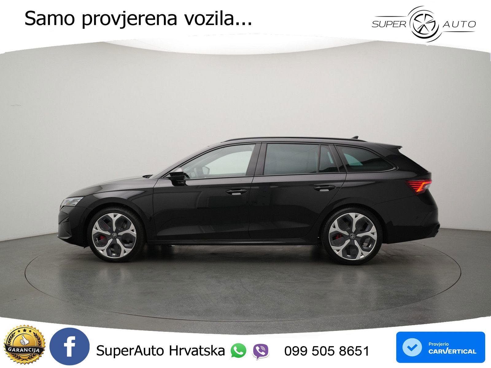 Škoda Octavia Combi RS 2.0 TSI (265 KS) DSG MATRIX+GR SJED+KAM