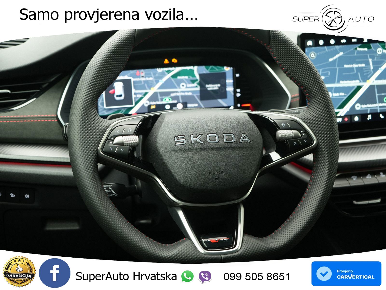Škoda Octavia Combi RS 2.0 TSI (265 KS) DSG MATRIX+GR SJED+KAM