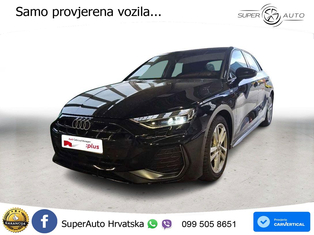 Audi A3 35 TFSI (150 KS) S tronic S line LED+GR SJED+ACC