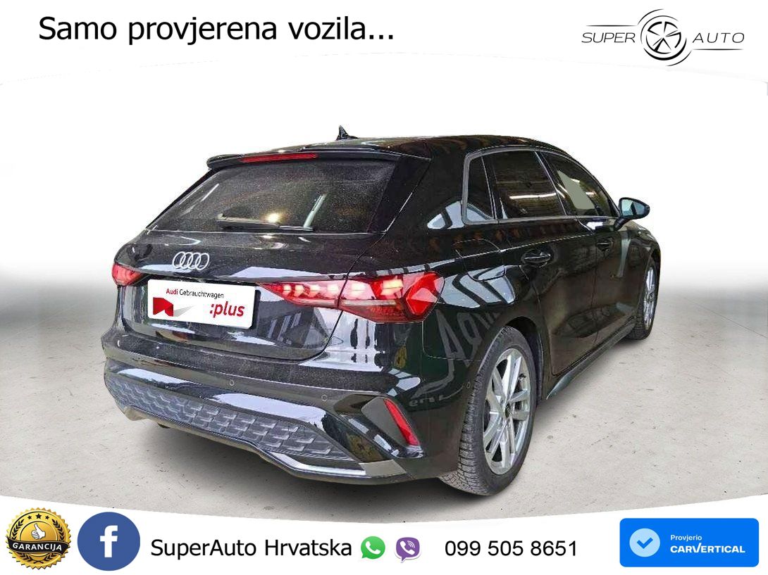 Audi A3 35 TFSI (150 KS) S tronic S line LED+GR SJED+ACC