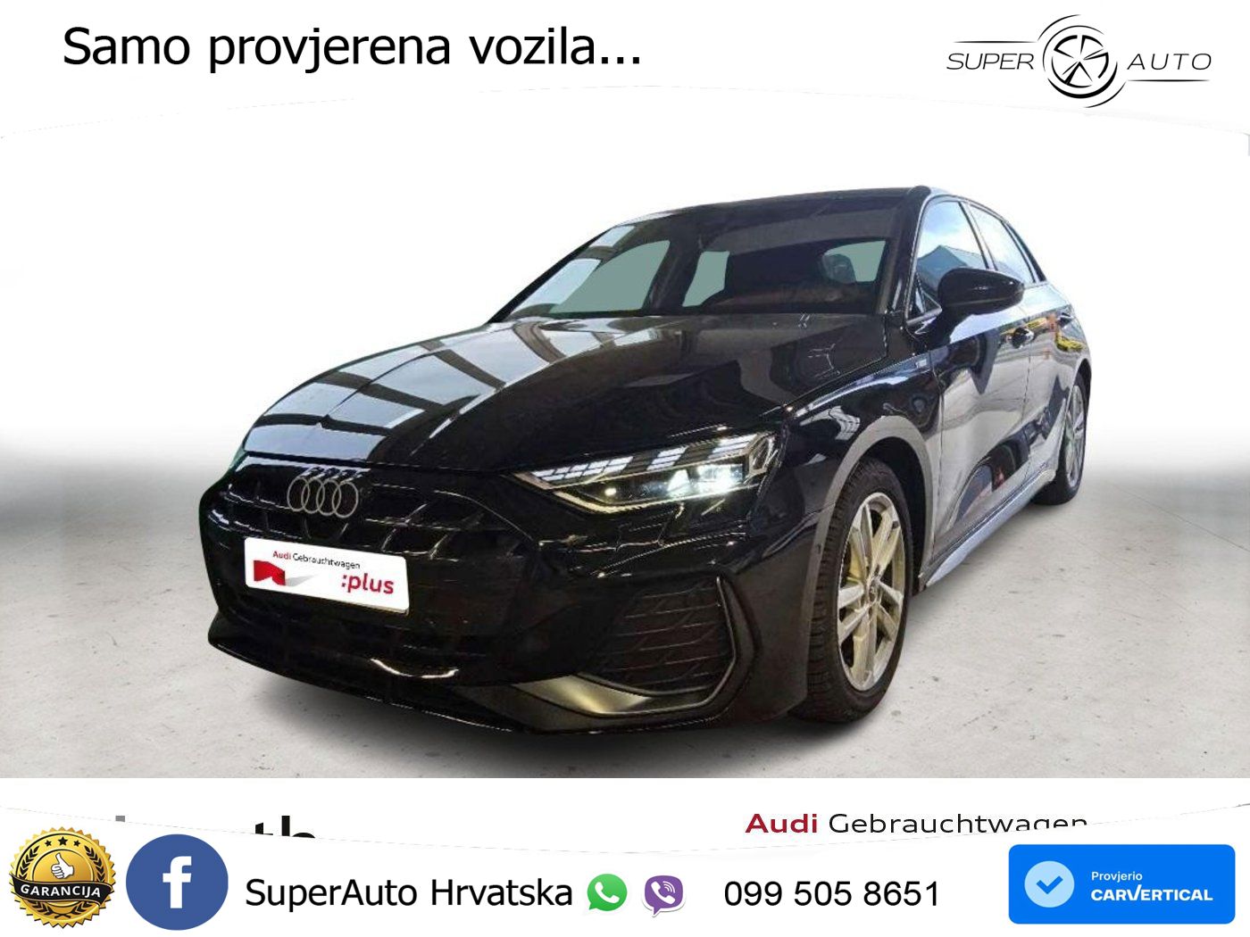 Audi A3 35 TFSI (150 KS) S tronic S line LED+GR SJED+ACC
