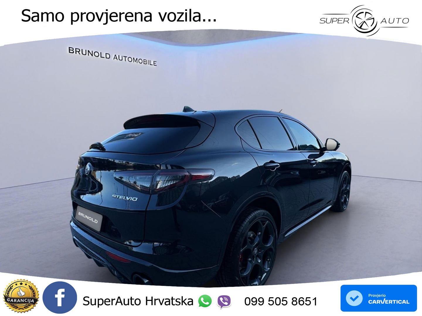 Alfa Romeo Stelvio 2.0 Turbo (280 KS) Q4 Automatic MATRIX+GR SJED+KAM