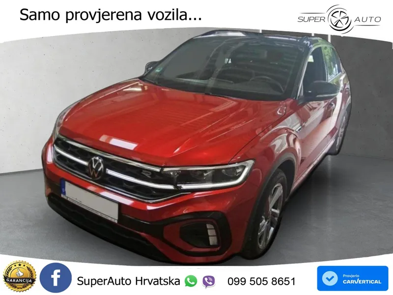 Volkswagen T-Roc 2.0 TSI (190 KS) 4M DSG R-Line LED+GR SJED+ACC