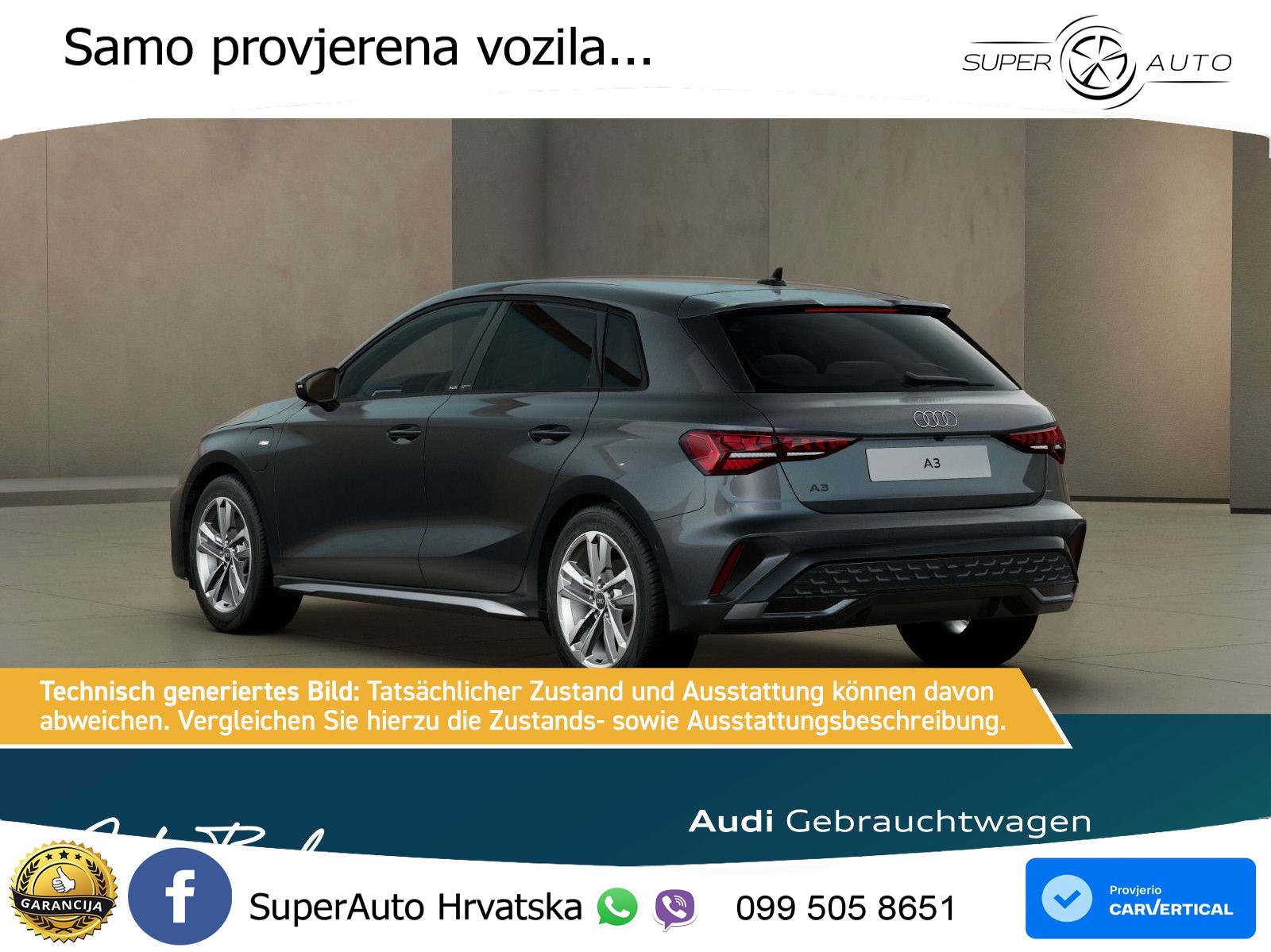 Audi A3 Sportback 40 TFSI e (204 KS) Plug-in Hybrid S tronic S line LED+GR SJED+ACC
